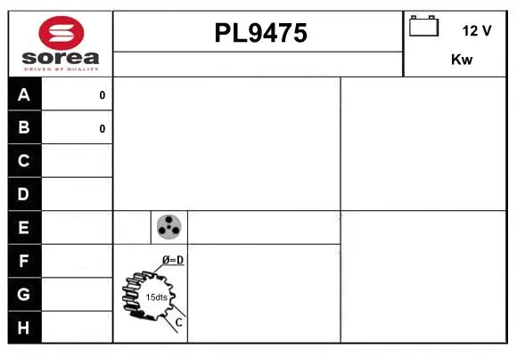 Starter (PL9475)