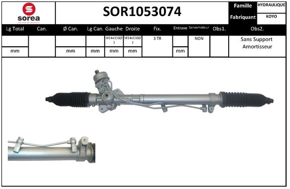 Steering Gear (SOR1053074)
