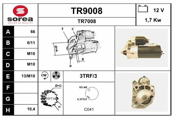 Starter (TR9008)