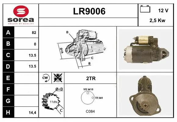 Starter (LR9006)