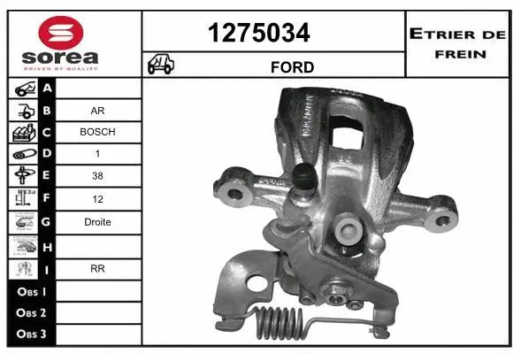Brake Caliper (1275034)