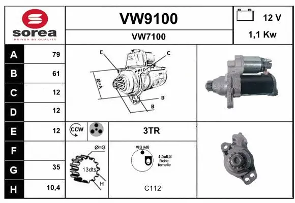 Starter (VW9100)