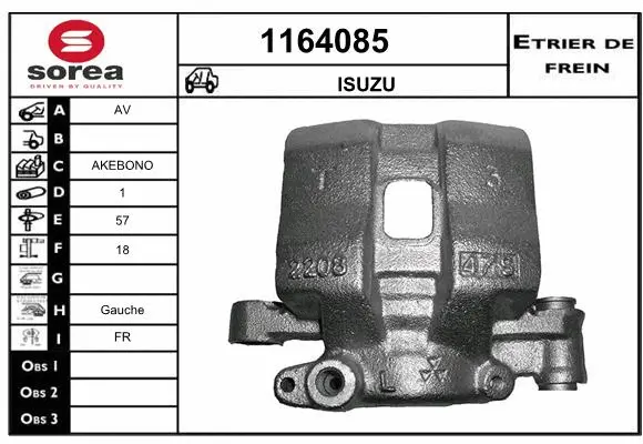 Brake Caliper (1164085)