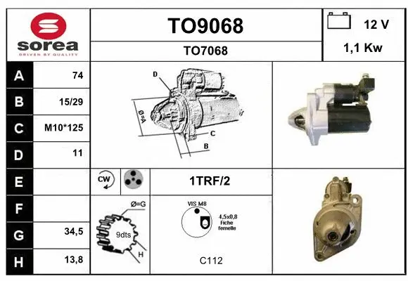 Starter (TO9068)