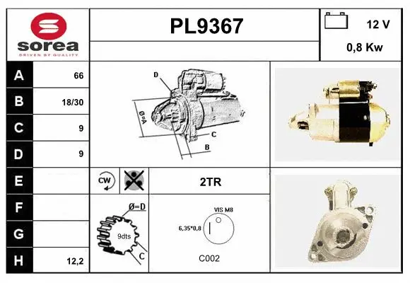 Starter (PL9367)