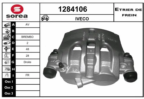 Brake Caliper (1284106)