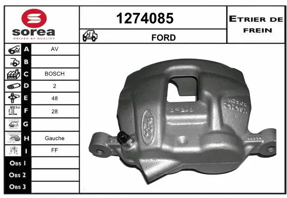 Brake Caliper (1274085)