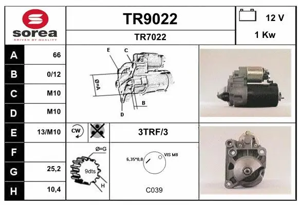 Starter (TR9022)