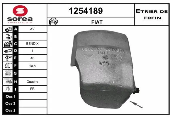 Brake Caliper (1254189)