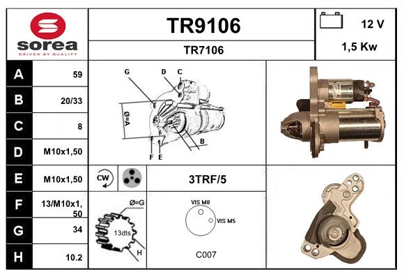 Starter (TR9106)