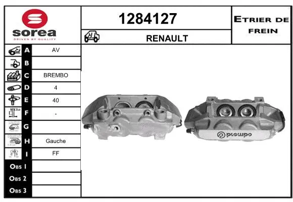 Brake Caliper (1284127)