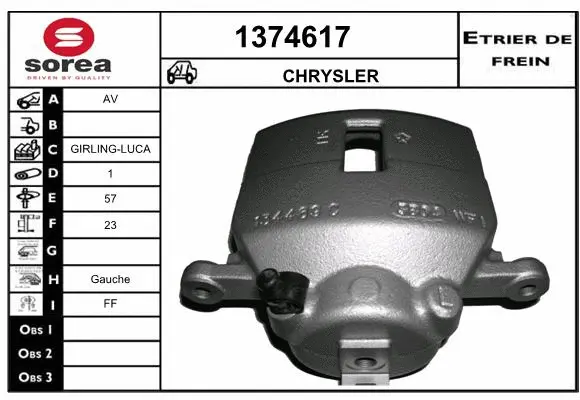 Brake Caliper (1374617)
