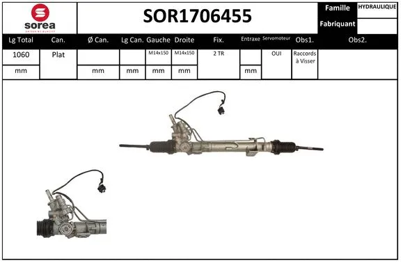 Steering Gear (SOR1706455)