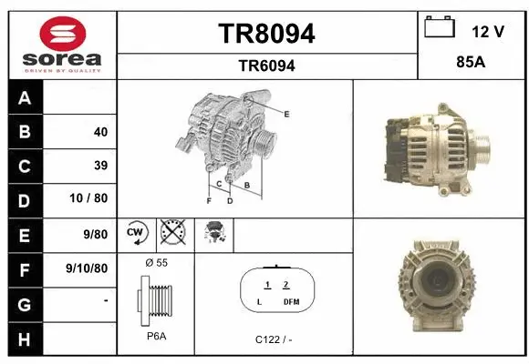 Alternator (TR8094)