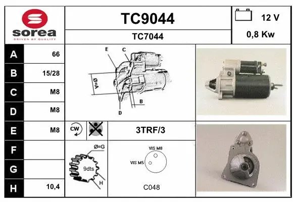 Starter (TC9044)