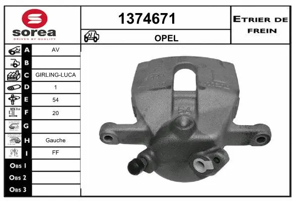 Brake Caliper (1374671)