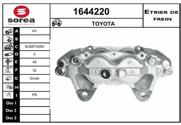 Brake Caliper (1644220)