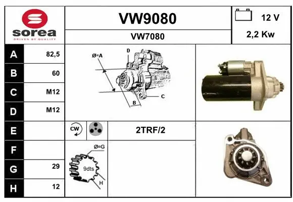 Starter (VW9080)