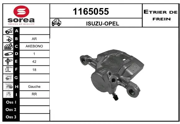 Brake Caliper (1165055)