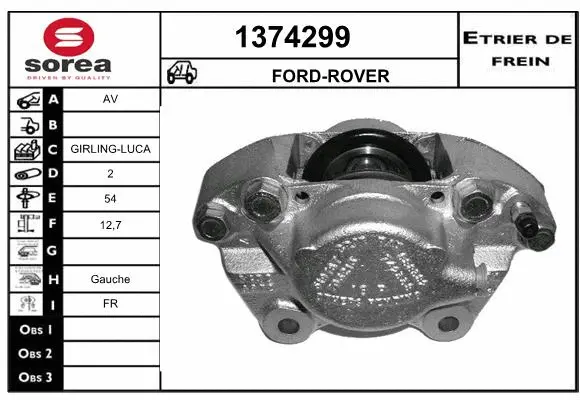 Brake Caliper (1374299)
