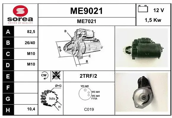 Starter (ME9021)