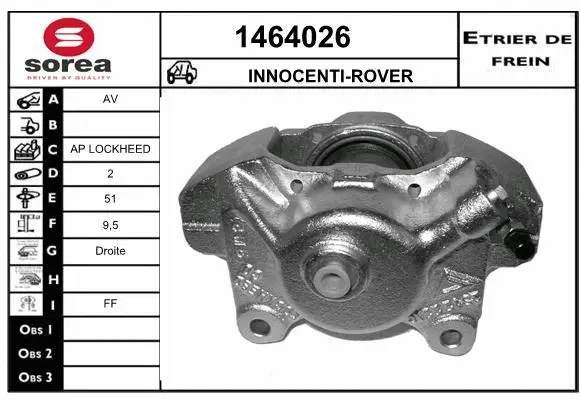 Brake Caliper (1464026)