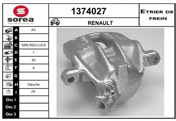 Brake Caliper (1374027)