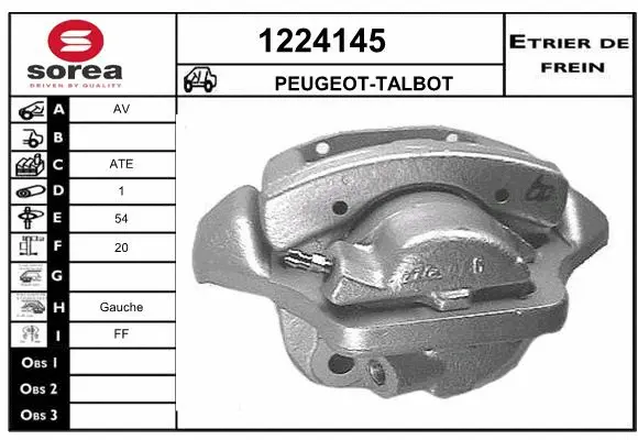 Brake Caliper (1224145)