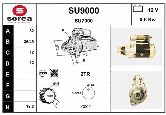 Starter (SU9000)