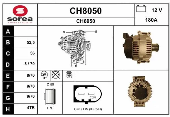 Alternator (CH8050)