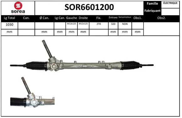 Steering Gear (SOR6601200)