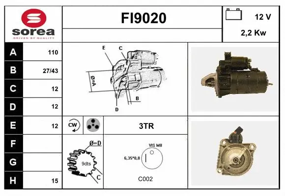 Starter (FI9020)
