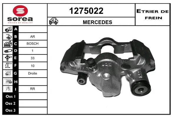 Brake Caliper (1275022)