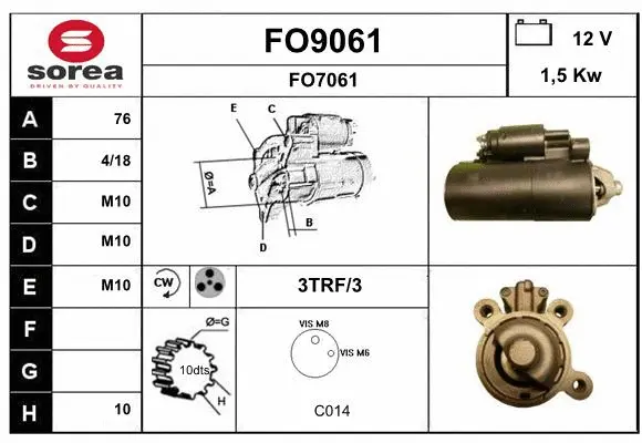 Starter (FO9061)