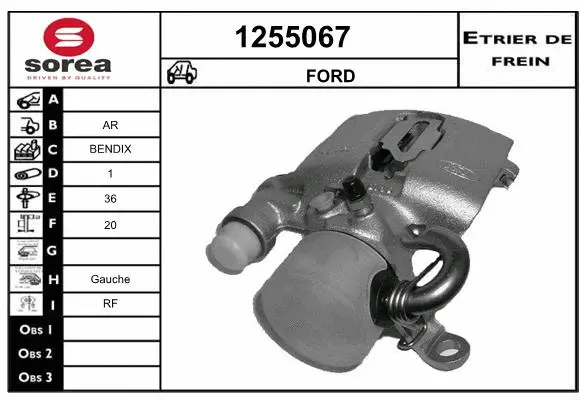 Brake Caliper (1255067)