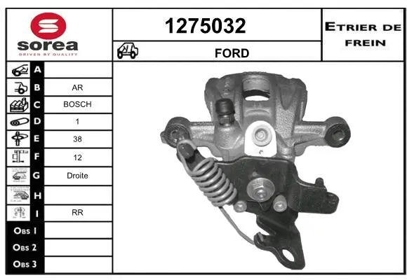 Brake Caliper (1275032)
