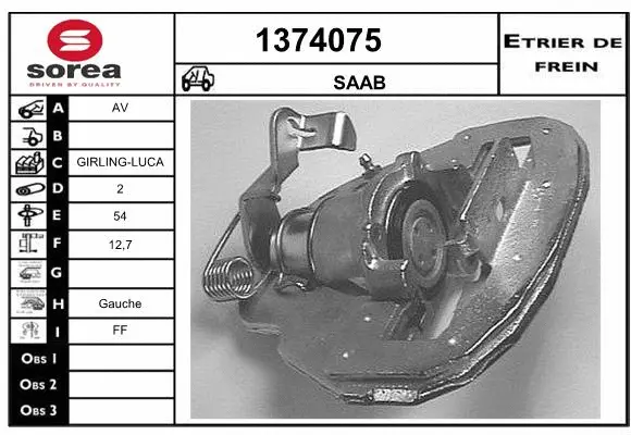 Brake Caliper (1374075)