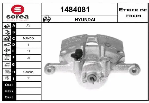 Brake Caliper (1484081)