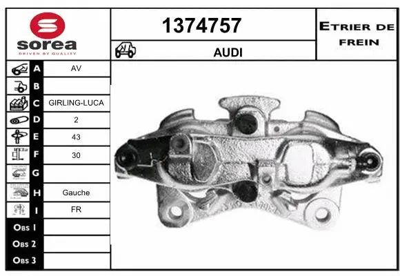 Brake Caliper (1374757)