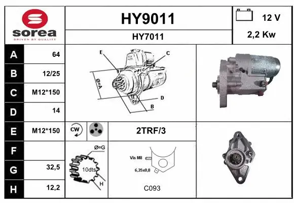 Starter (HY9011)