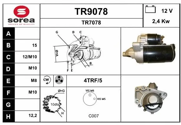 Starter (TR9078)