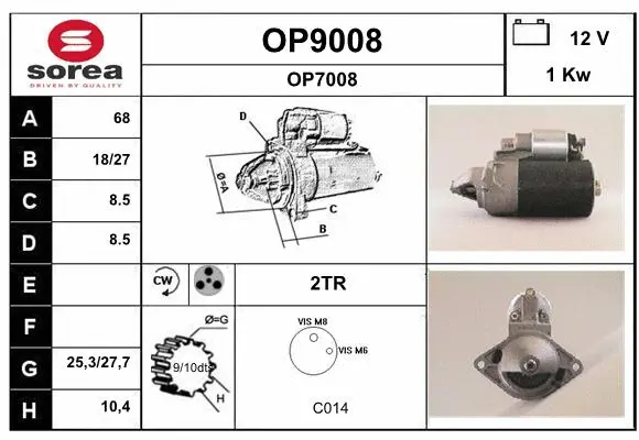 Starter (OP9008)