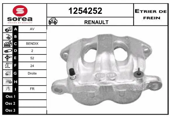 Brake Caliper (1254252)