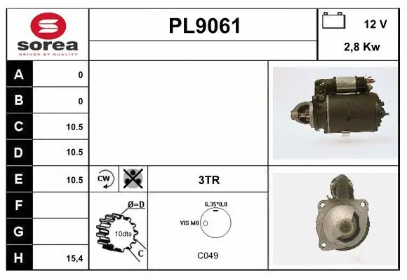 Starter (PL9061)