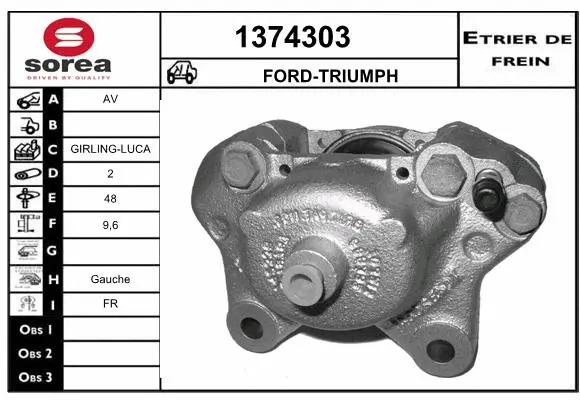 Brake Caliper (1374303)