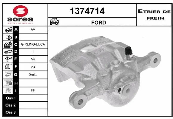 Brake Caliper (1374714)