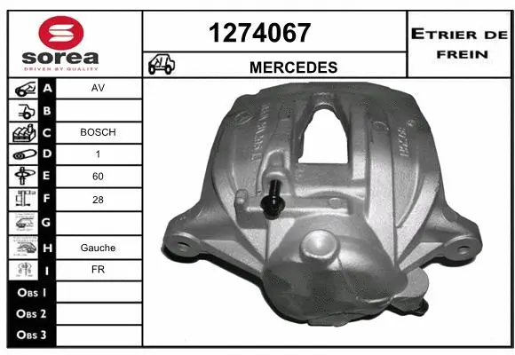 Brake Caliper (1274067)