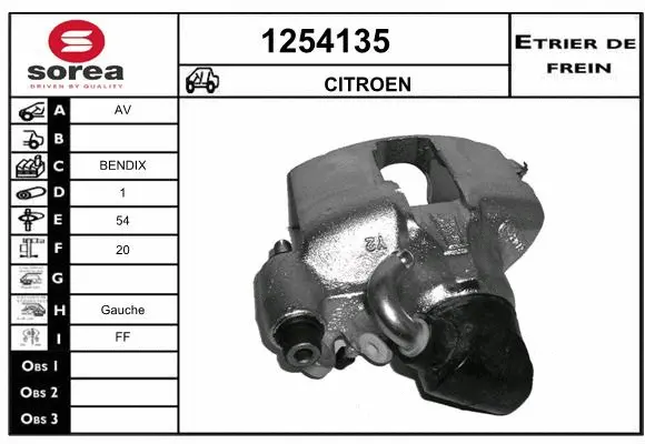 Brake Caliper (1254135)