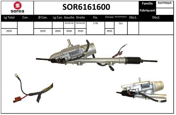 Steering Gear (SOR6161600)