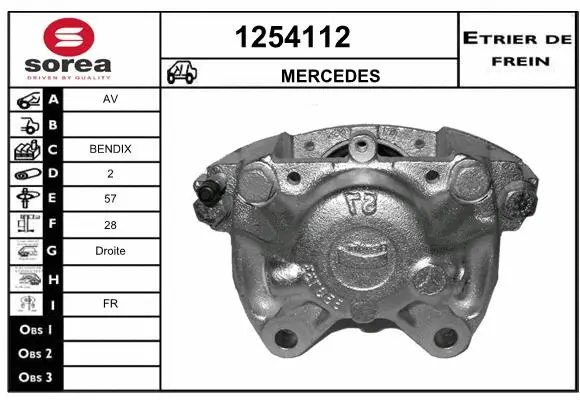Brake Caliper (1254112)